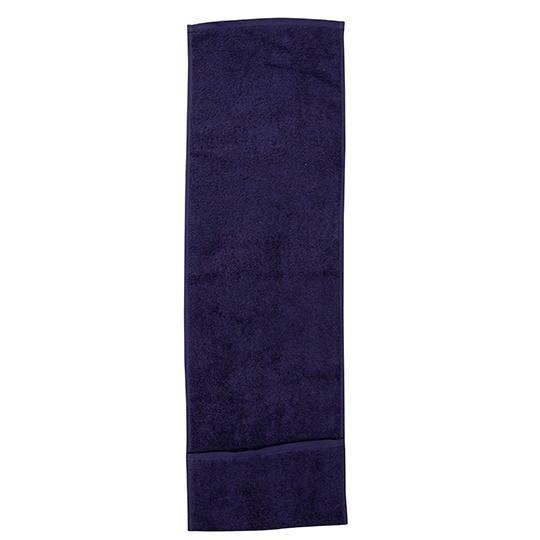 Recznik Sportowy Bawelniany z Kieszenia TC07 - Navy