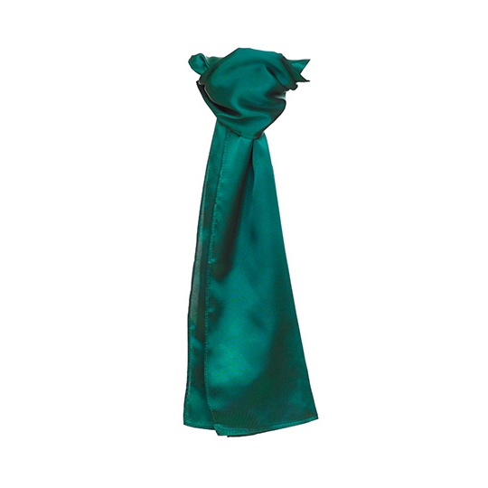 Satynowa apaszka TT601 - Bottle Green