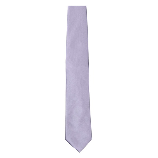 Krawat Gladki Satynowy TT901 - Lilac