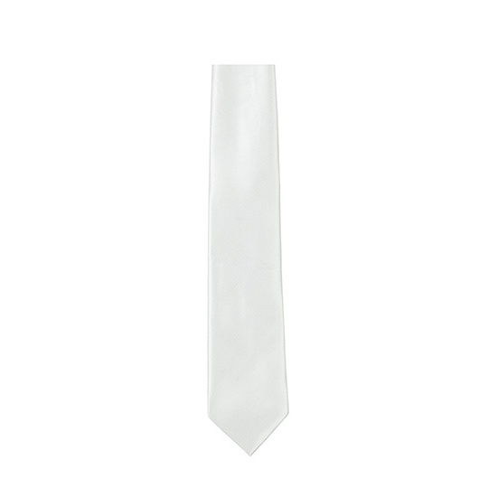 Krawat Poliestrowy 8,5 cm TT902 - White