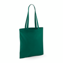 Torba na ramie bawelniana dlugie uchwyty WM101 - Bottle Green