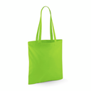 Torba na ramie bawelniana dlugie uchwyty WM101 - Lime Green