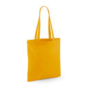 Torba na ramie bawelniana dlugie uchwyty WM101 - Mustard