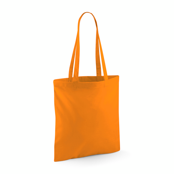 Torba na ramie bawelniana dlugie uchwyty WM101 - Orange