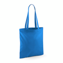 Torba na ramie bawelniana dlugie uchwyty WM101 - Sapphire Blue