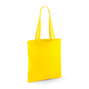 Torba na ramie bawelniana dlugie uchwyty WM101 - Yellow
