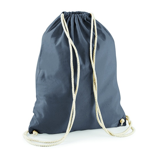 Worek na Sznurkach Bawełniany WM110 - Graphite Grey