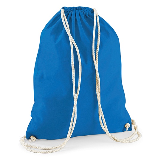 Worek na Sznurkach Bawelniany WM110 - Sapphire Blue