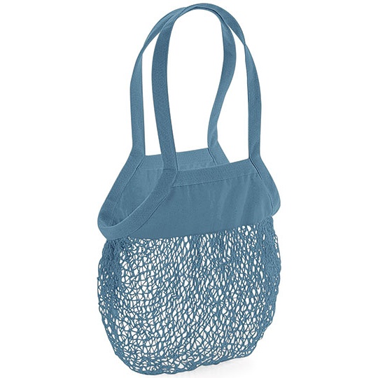 Torba Siatkowa Bawelna Organiczna WM150 - Airforce Blue