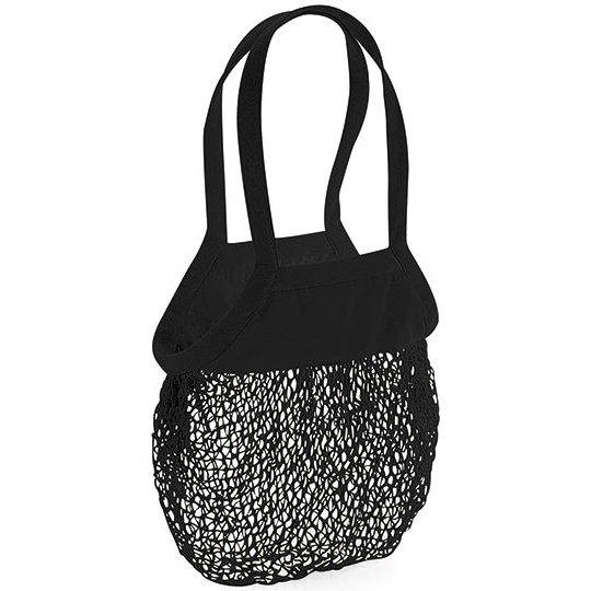 Torba Siatkowa Bawełna Organiczna WM150 - Black