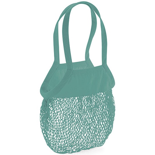 Torba Siatkowa Bawelna Organiczna WM150 - Sage Green