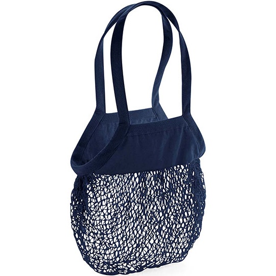 Torba Siatkowa Bawelna Organiczna WM150 - Navy