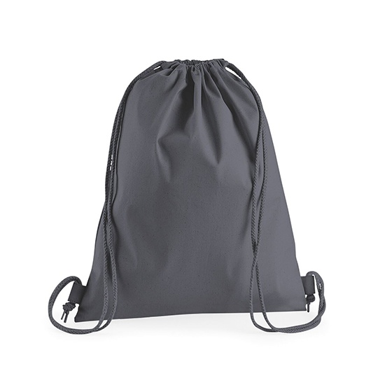 Bawełniany worek gimnastyczny WM210 - Graphite Grey