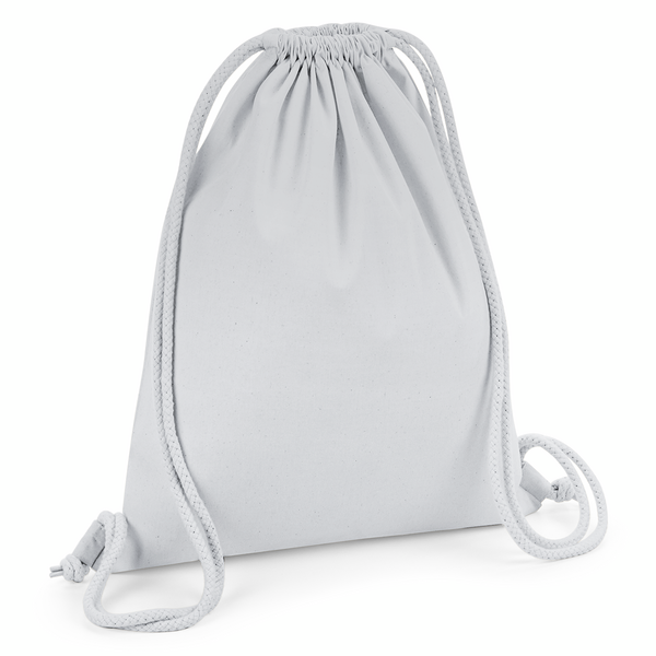 Worek Gimnastyczny Standardowy Bawelna Organiczna WM260 - Light Grey