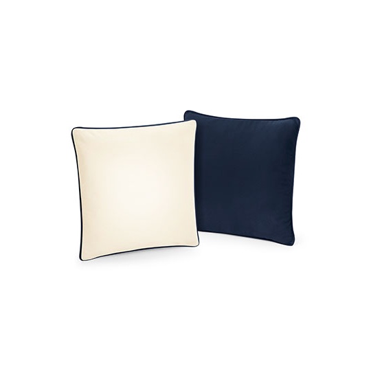 Poszewka Standardowa Bawelniana Fairtrade WM355 - Natural & French Navy