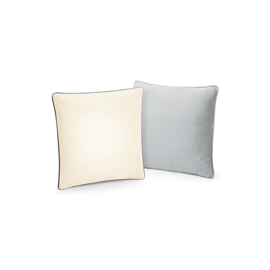 Poszewka Standardowa Bawelniana Fairtrade WM355 - Natural & Light Grey