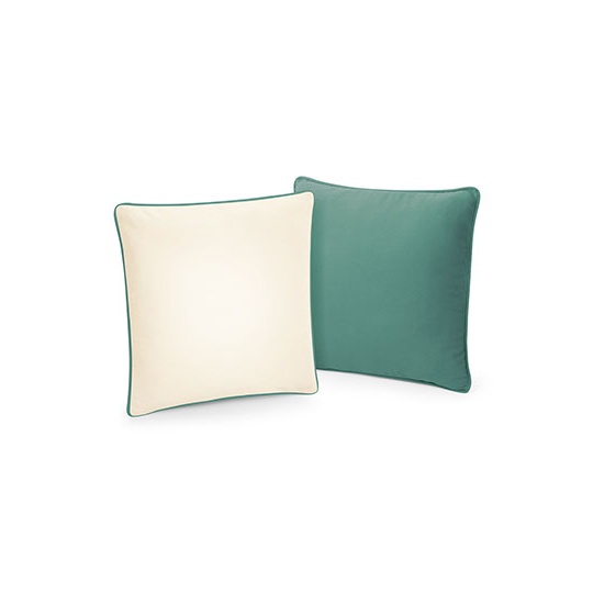 Poszewka Standardowa Bawelniana Fairtrade WM355 - Natural & Sage Green