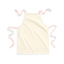 Fartuch Klasyczny Bawelniany Fairtrade WM362 - Natural & Pastel Pink