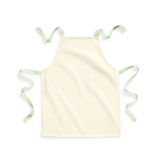 Fartuch Klasyczny Bawelniany Fairtrade WM362 - Natural & Pistachio