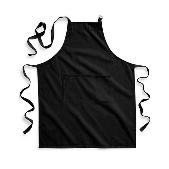 Fartuch Klasyczny Bawelniany Drelich WM364 - Black