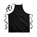 Fartuch Klasyczny Bawelniany Drelich WM364 - Black
