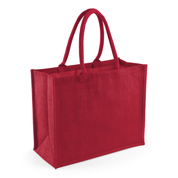 Torba Jutowa Laminowana WM407 - Red & Red
