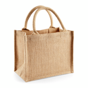 Torba Prezentowa Mini Juta Laminowana WM412 - Natural