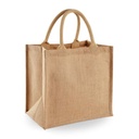 Torba Midi Jutowa Laminowana WM413 - Natural
