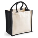 Torba Midi Juta Bawelna WM421 - Black