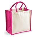 Torba Midi Juta Bawelna WM421 - Fuchsia