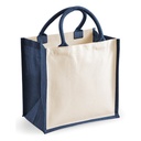 Torba Midi Juta Bawelna WM421 - Navy
