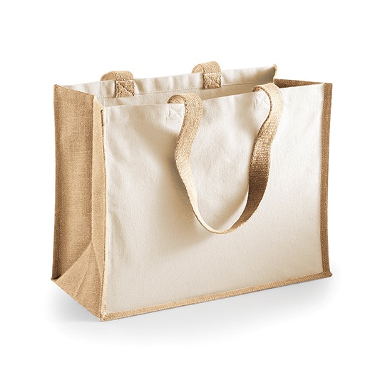 Torba Plocienna Bawelna Juta WM422 - Natural
