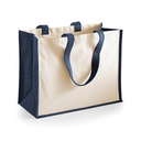 Torba Plocienna Bawelna Juta WM422 - Navy