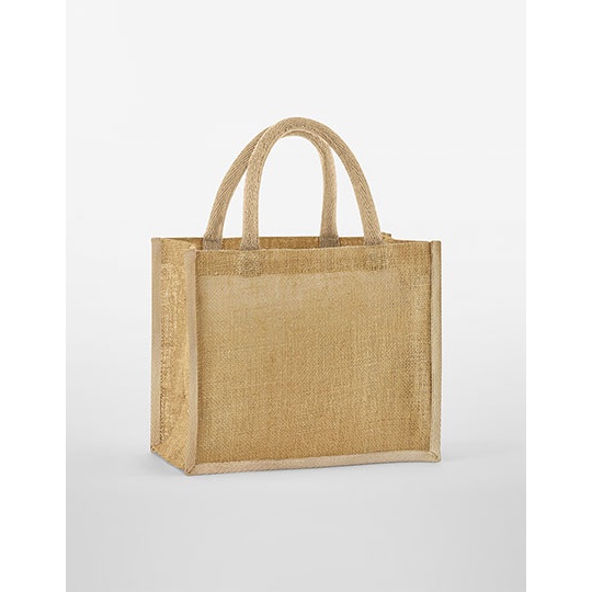 Torba Midi Juta Bawelniane Uchwyty WM473 - Natural & Natural