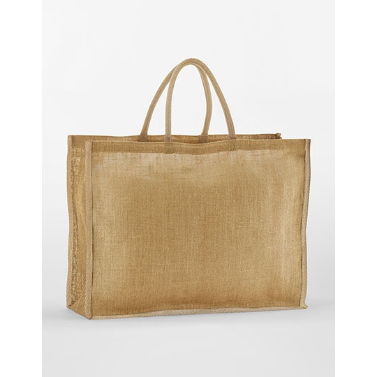 Torba na zakupy z krochmalonej juty WM475 - Natural