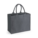 Torba Shopper Bawelniana Usztywniana WM608 - Graphite Grey