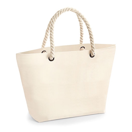 Torba Plazowa Bawelniana Plocienna WM680 - Natural