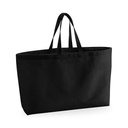 Torba Bardzo Duza Plocienna Bawelniana WM696 - Black