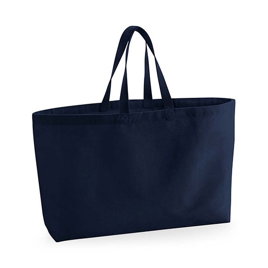Torba Bardzo Duza Plocienna Bawelniana WM696 - French Navy