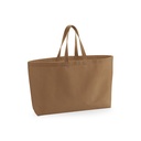 Torba Bardzo Duza Plocienna Bawelniana WM696 - Caramel
