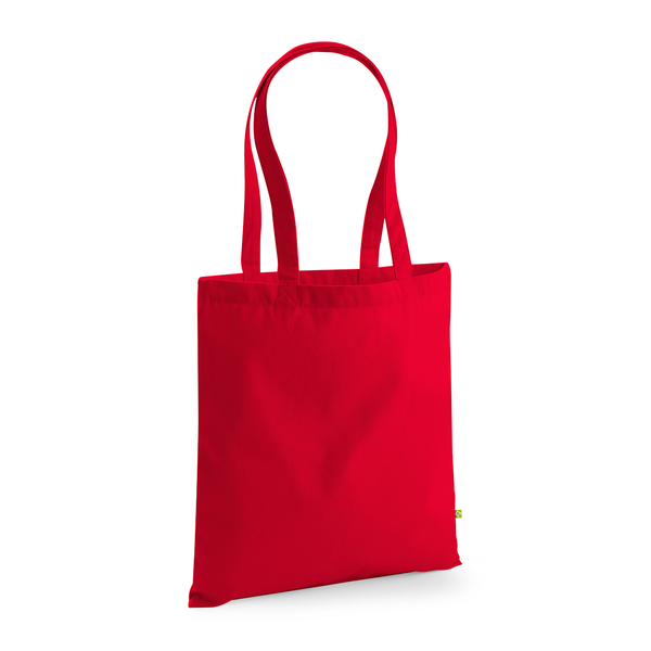 Torba Klasyczna Bawelniana Organiczna WM801 - Classic Red