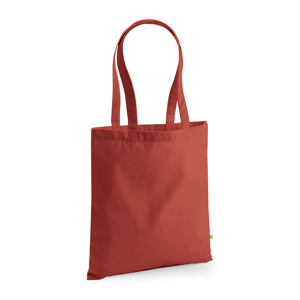 Torba Klasyczna Bawelniana Organiczna WM801 - Orange Rust