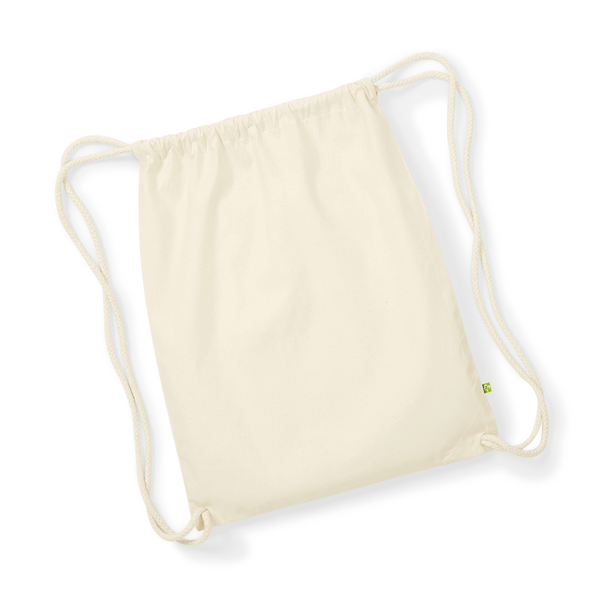 Plecak Worek Bawełniany Organiczny WM810 - Natural