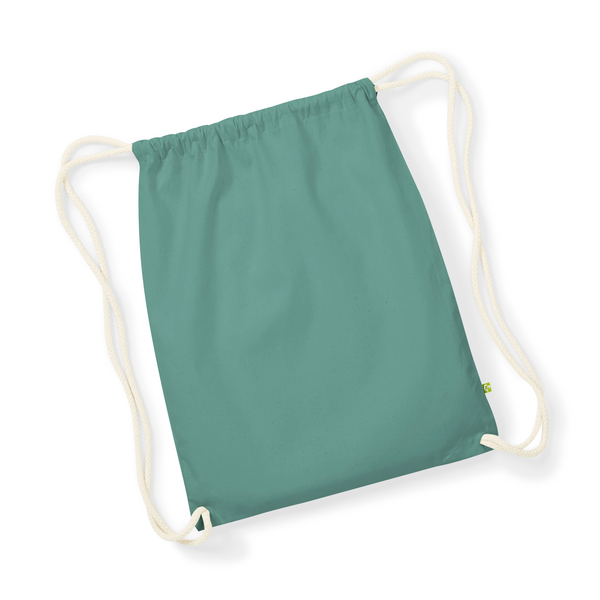 Bawełniany plecak worek WM810 - Sage Green