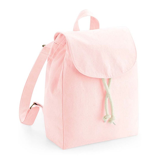 Maly plecak z bawelny WM881 - Pastel Pink