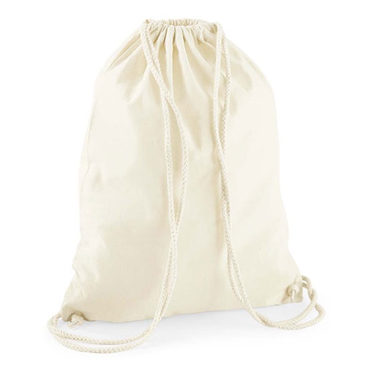 Worek Bawełniany Recykling 12L WM910 - Natural