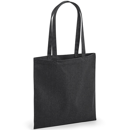 Torba Klasyczna Bawelna Recykling Poliester Recykling WM961 - Black