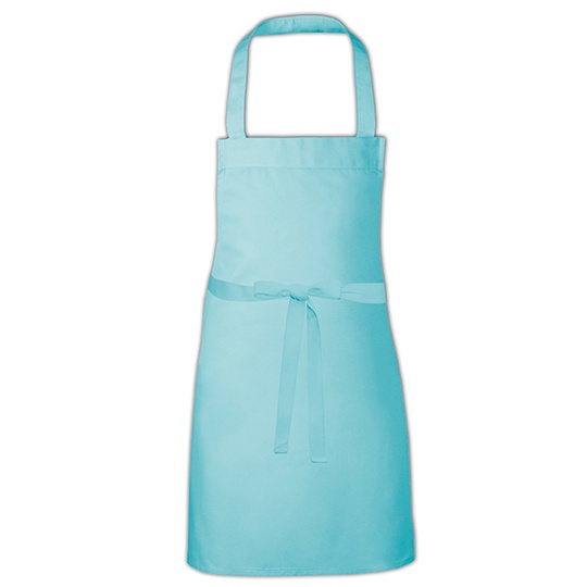 Fartuch Dzieciecy Bawelniany Dekatyzowany X1009 - Light Blue (ca. Pantone 2708)