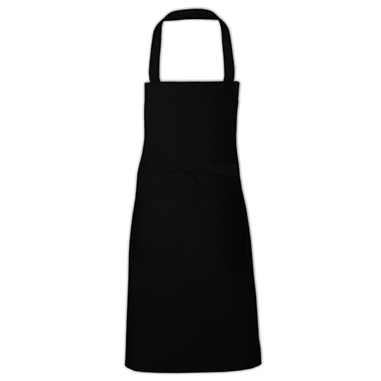 Fartuch Standardowy Bawelniany Dekatyzowany X1012 - Black