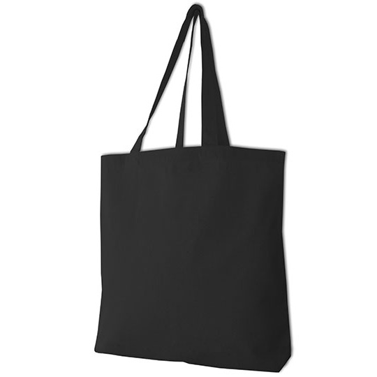 Torba Plocienna Ciezkie Plotno XL X1053 - Black